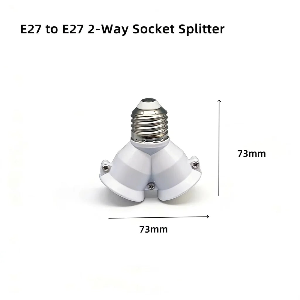 Lamp Holder Converter Compatible Socket Adapter E27 To E14 Converter Insulating B22 To E27 Adapter For Living Room Study Bedroom Oasis Select E27