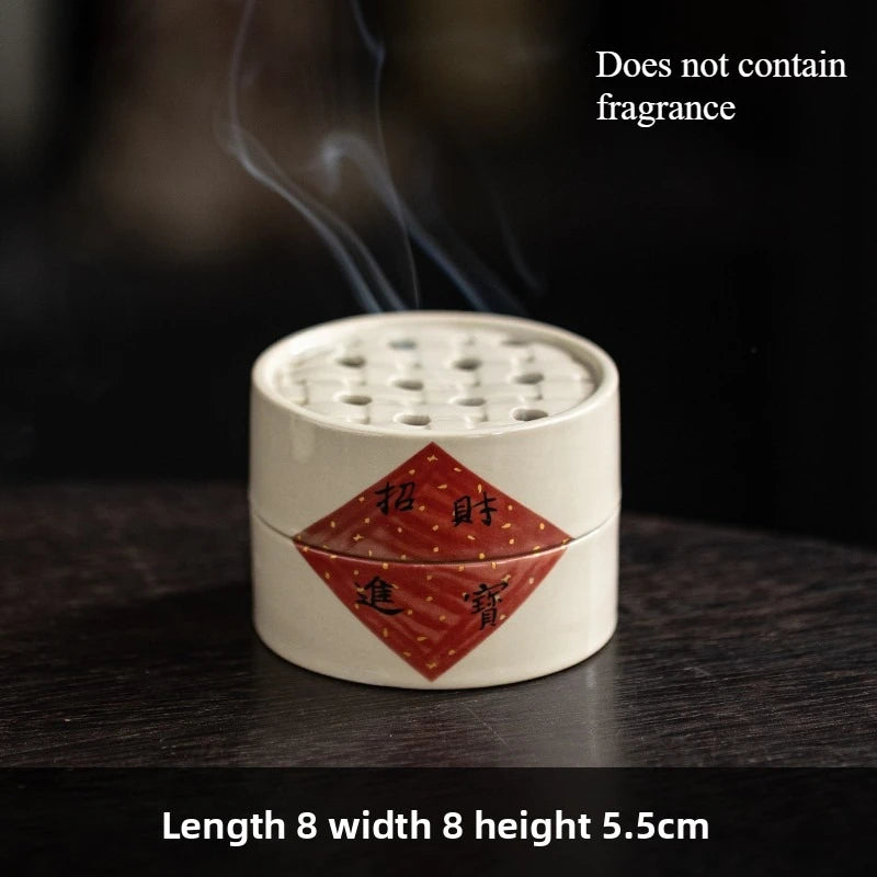 Fortune Themed Incense Burner for Home Ideal for Creating Pleasant Ambiance and Adding Festive Charm To Living Spaces Oasis Select A