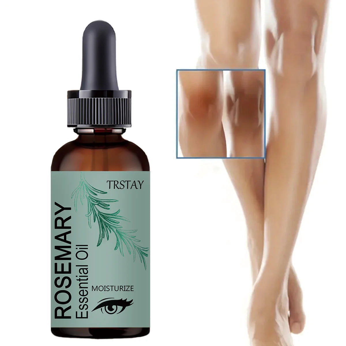 Rosemary Essential Oil - Pure Rosemary Oil for Hair Skin and Nails Rosemary Essential Oil for Humidifier and Rosemary Hair Oasis Select