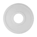 Ceiling Medallion Decorative Ceiling Medallions Board Rose Base Decoration European Style PU For Trim Canopy Chandelier Wood Oasis Select White