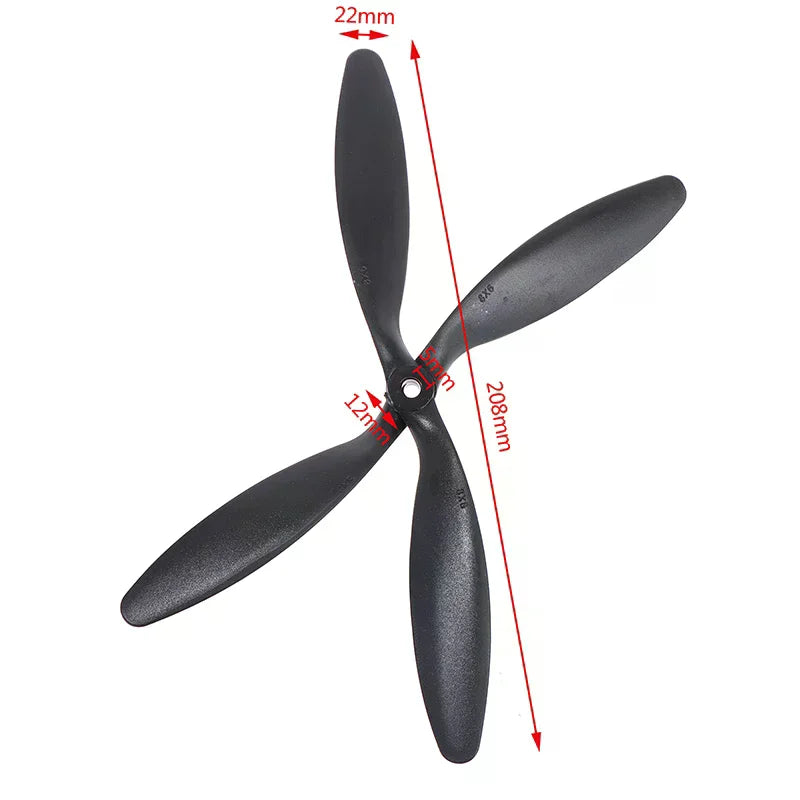 10pcs 8060 Propellers Glass Fiber Nylon Props for RC Airplane Quadcopter 8x6 Oasis Select
