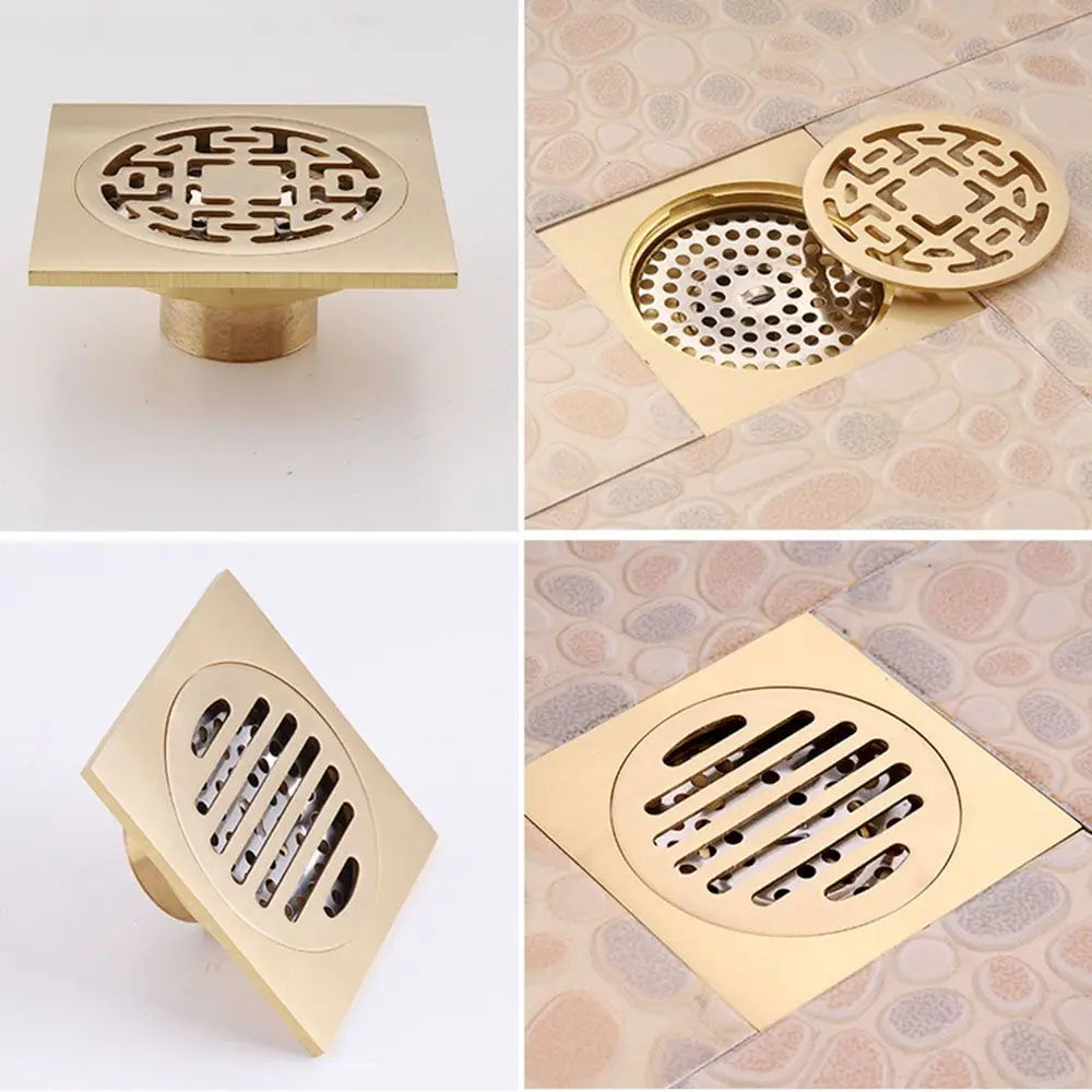 Bathroom Accessories Backflow Preventer Anti-odor Bathroom Drainage Waste Floor Drain Bathtub Shower Drainer Floor Shower Drain Oasis Select