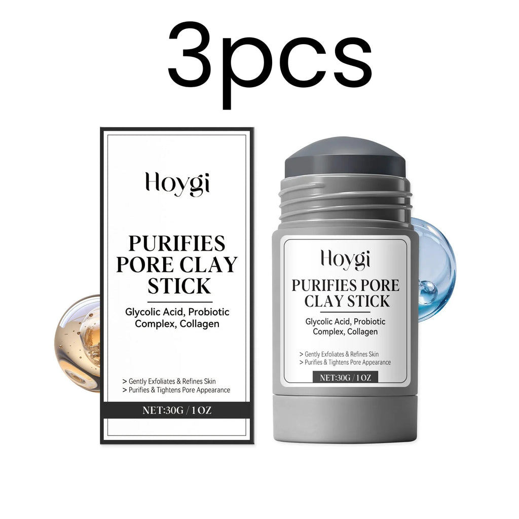 Hoygi Pore Clay Mask Stick – Deep Cleanse & Blackhead Removal Clay Mask Stick Oasis Select 3pcs