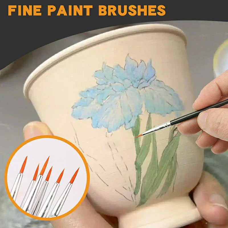 50pcs Painting Brushes For Painting Handcraft Arts And Craft For Artistic Multifunction Hook Line Painting Equipment Oasis Select