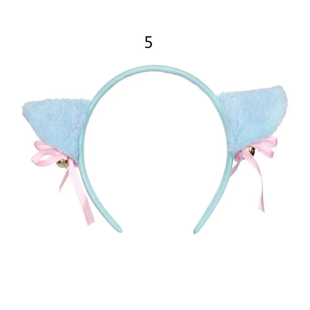 Lovely Club Bar Anime Cosplay Small bell Cat Ear Head Band Hair Accessories Cartoon Hair Band Oasis Select 5-
