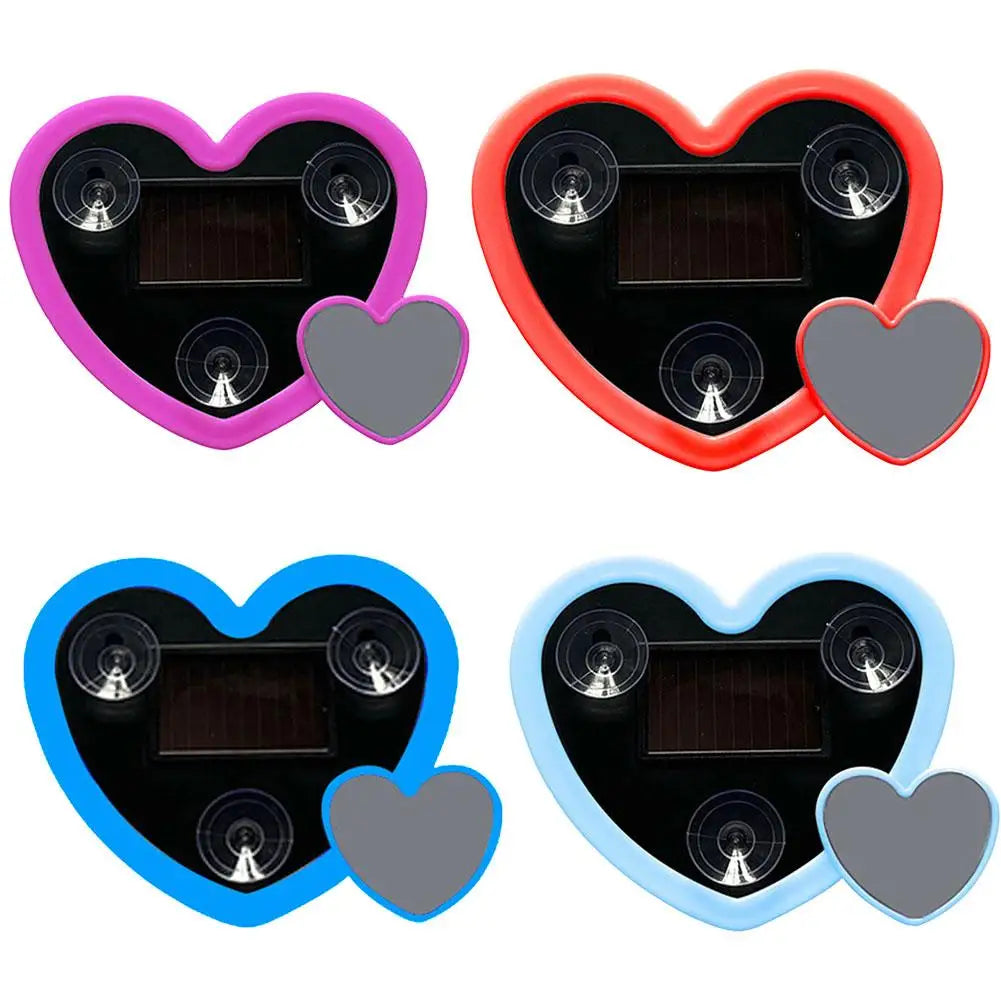 Solar Heart Neon LED Car Interior Light – 5 Modes | Dashboard Car Atmosphere Light Oasis Select