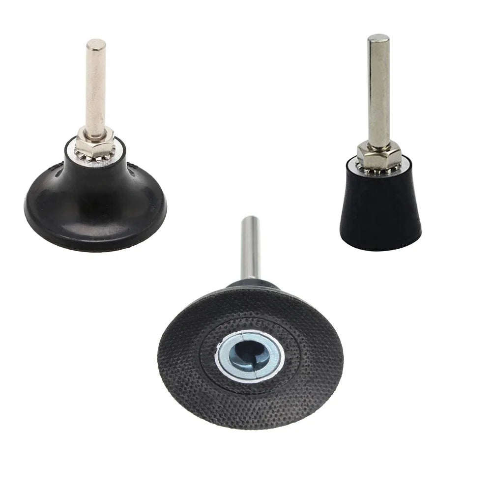 1Pc Sanding Discs Holder Roll Lock Disc Pad 25/50/75MM Back-up Pad With 1/4" Shank Fits For Most Grinders Oasis Select