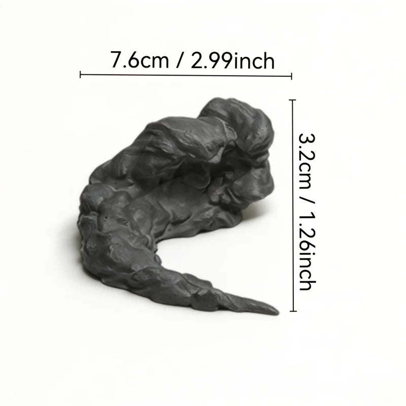 3D Printed 1:64 Miniature Drift Smoke Effect Model Ornament Racing Scene Accessory for Scale Car Models & Hobby Collectors Gifts Oasis Select Smoke ash