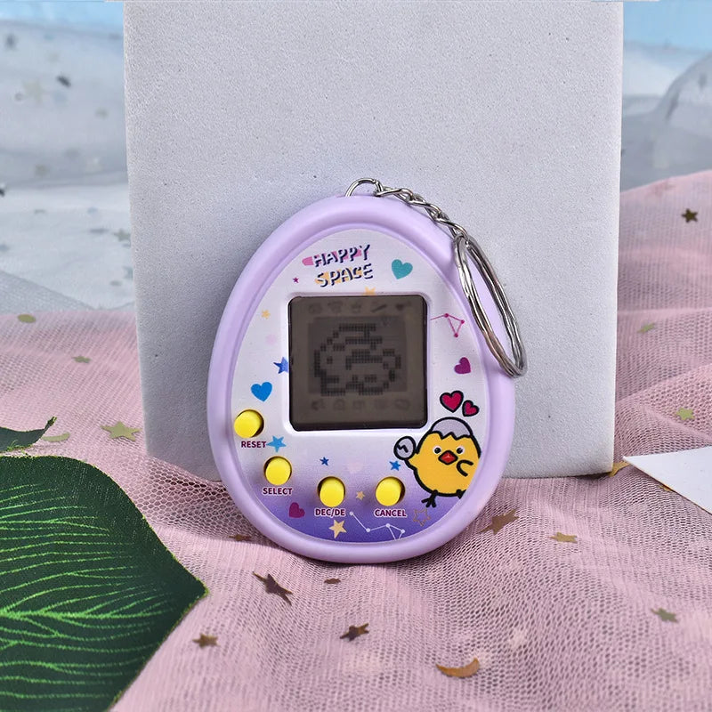 Electronic Pets Game Toys Virtual Tamagotchi Nostalgic Virtual Cyber Digital Animals Toys For Kids Child Oasis Select black
