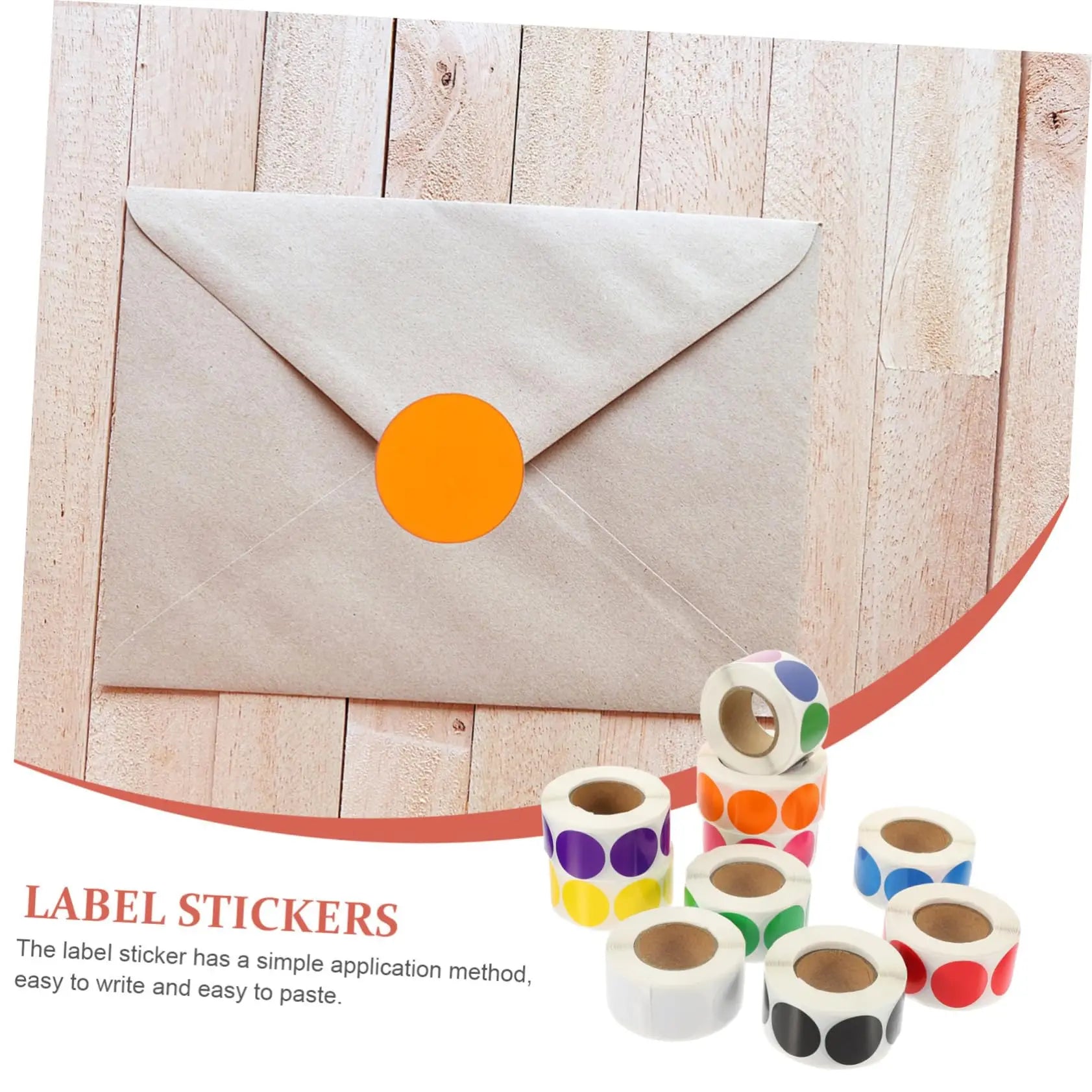 Colored Dot Stickers, Labels Circle Dots Labels Circle Stickers for Office,Classroom,Family（Etc - 10 Colors, 500 Labels/Roll） Oasis Select