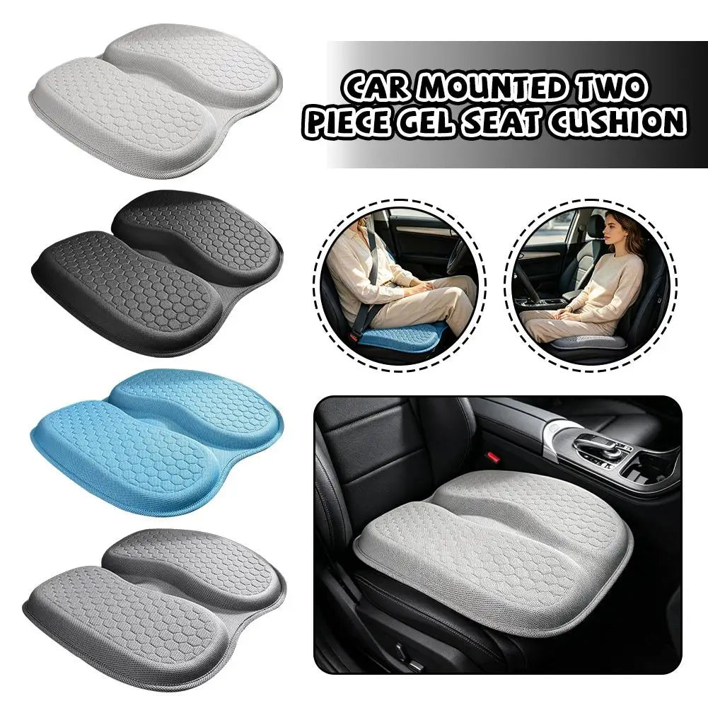 Summer Cooling Gel Seat Cushion Ergonomic Honeycomb Structure Breathable Non Slip Pad Suitable for Car Office Seating Comfort Oasis Select