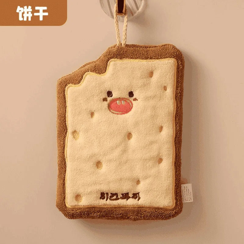 Absorbent and Thickened Bathroom Cartoon Handkerchief Towel Oasis Select cheese crackers