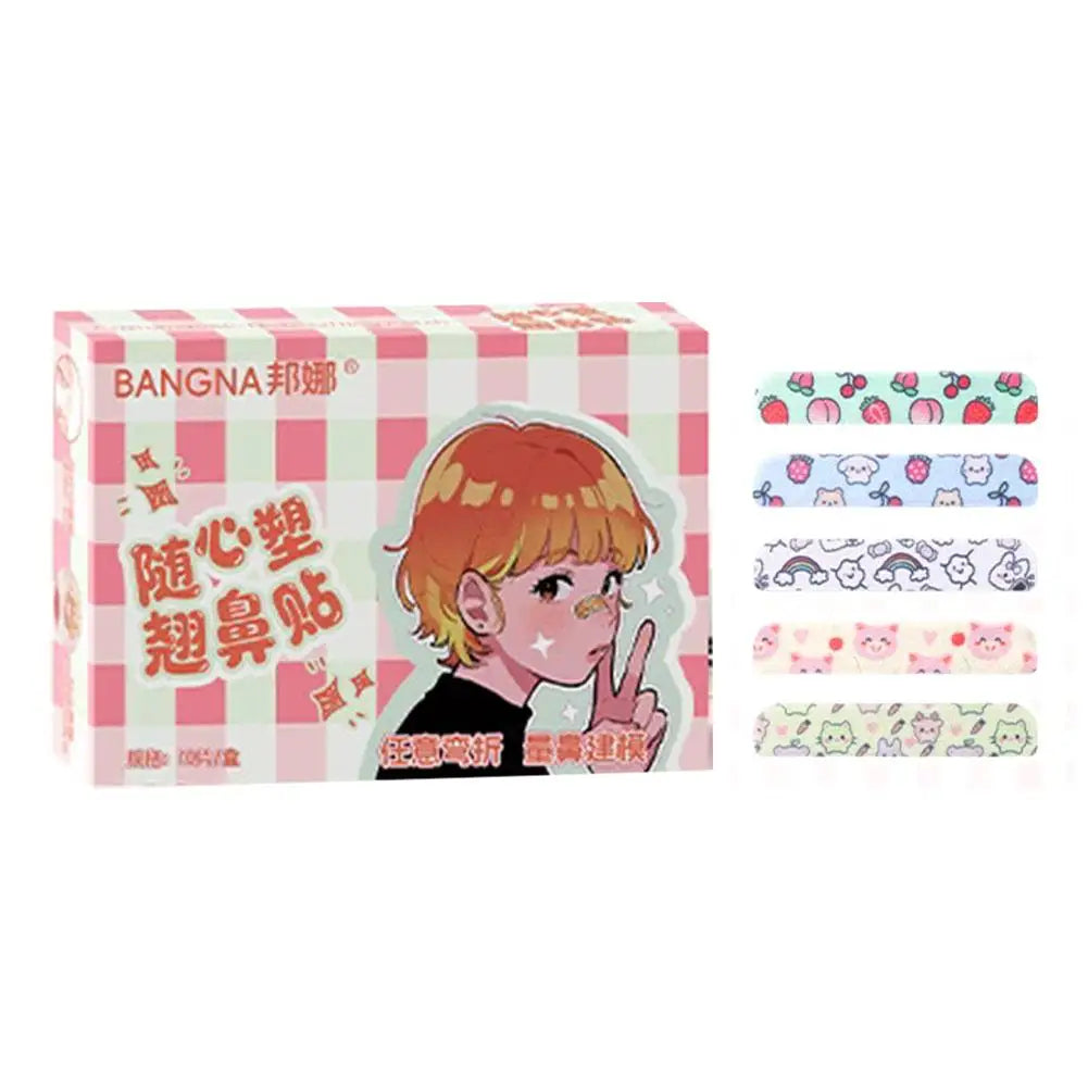 Reusable Nose Lift Strips 5/10PCS Nose Shaping Sticker Nose Up Lifting Tape For Nose Reshaping Contouring Cosmetic Tools Oasis Select B China