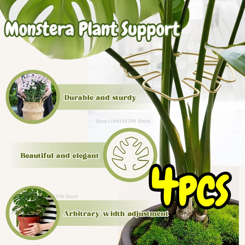 Adjustable Metal Plant Stem Support Flower Climbing Stem Holder Vine Branch Iron Hooks Garden Plant Climbing Plant Trainer Oasis Select