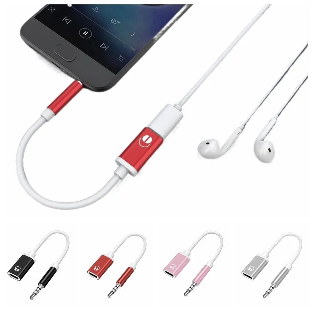 3.5mm Male To Type-c Female Headphone Aux Cable Converter Type-C To 3.5mm Jack Converter Earphone Audio Adapter Cable Oasis Select