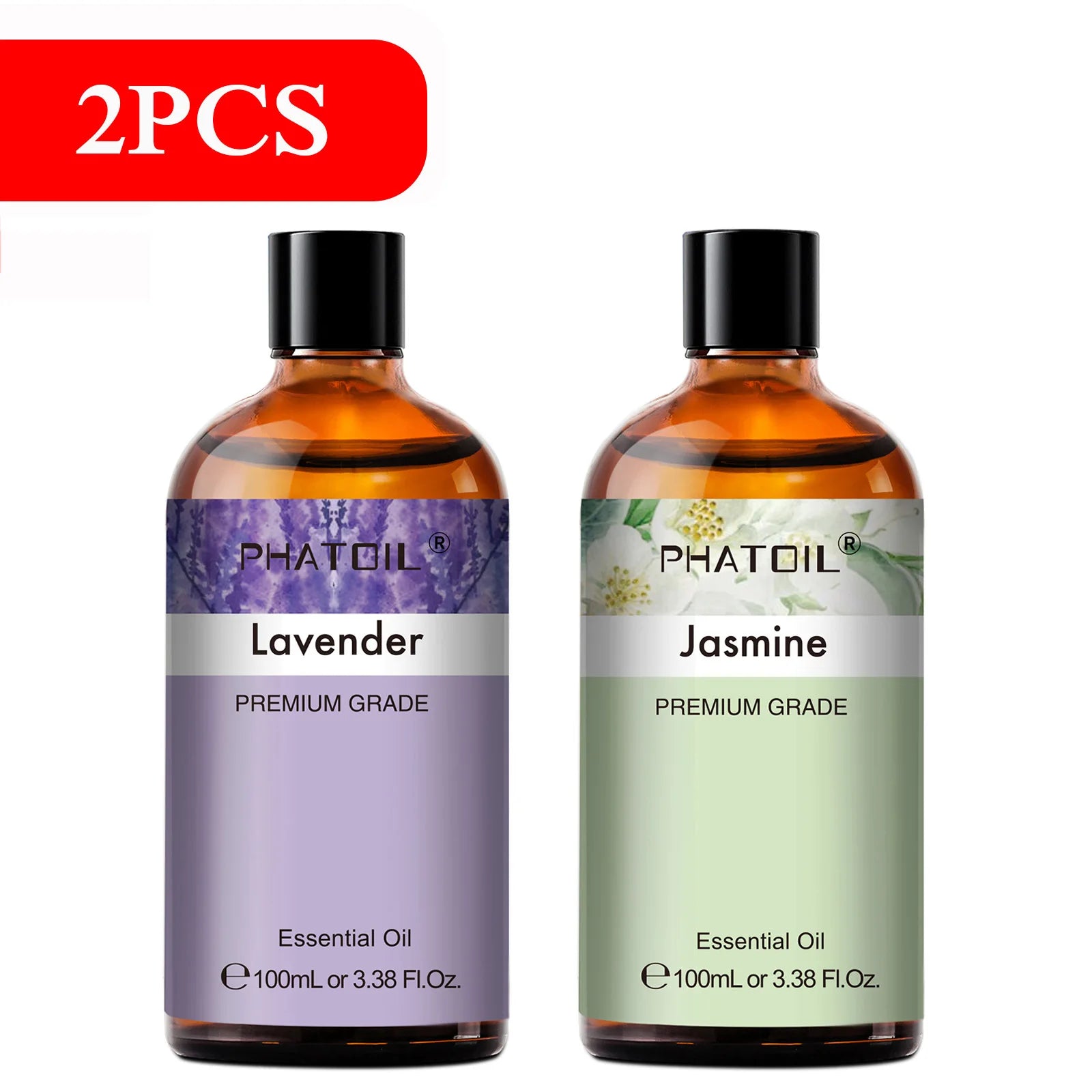 PHATOIL 100ml Pure Essential Oil for Diffuser & Aromatherapy