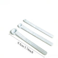 3Pcs Aquarium Fish Feeding Spoon Precision Measuring Scoops (0.02g/0.1g/0.25g) for Fish Food Aquarium Supplements Feeding Tools Oasis Select 3pcs spoon