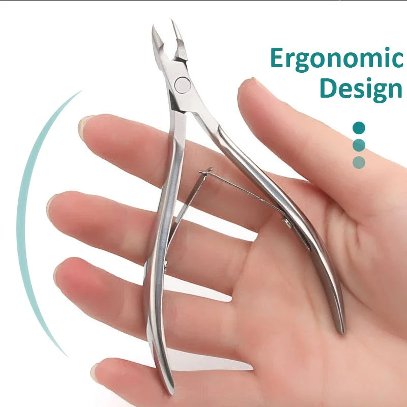 Cuticle Clippers Trimmer Dead Skin Remover Pedicure Stainless Steel Cutters Tool Cuticle Nippers Nail Manicure Scissors Oasis Select