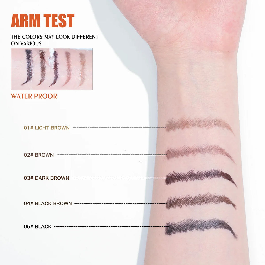 Hello Kiss 4-Fork Tip Microblading Eyebrow Pen – Waterproof