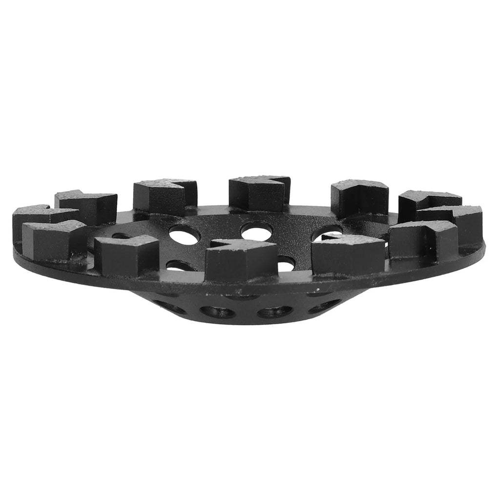 Diamond Grinding Wheel Grinding Wheel Cup 10 Teeth Black 180mm for Sanding Concrete Stone Cement 10 Teeth Grinding Wheel Oasis Select