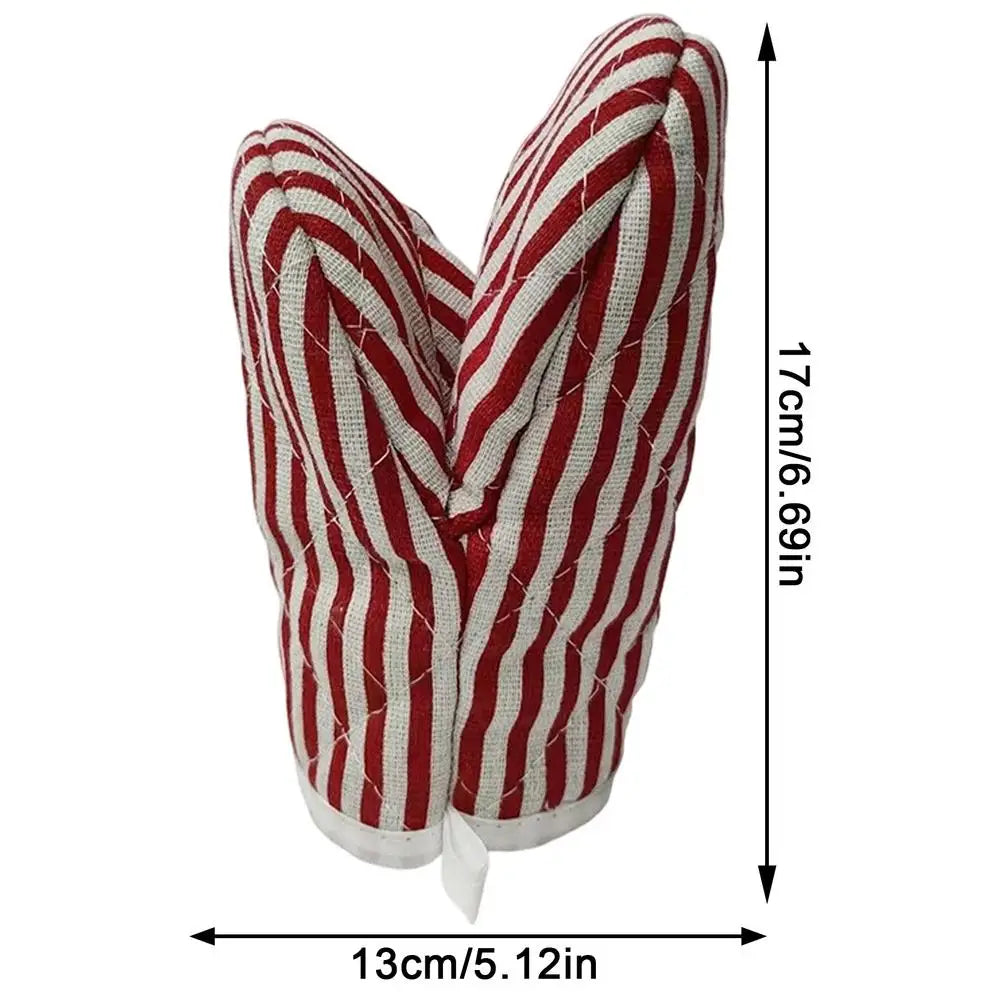 Heat-Resistant Oven Mitts – Anti-Scald Kitchen Gloves
