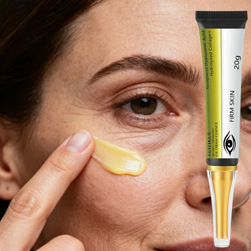 YUITIKUE Instant Firm Eye Cream – Hyaluronic Acid & Collagen