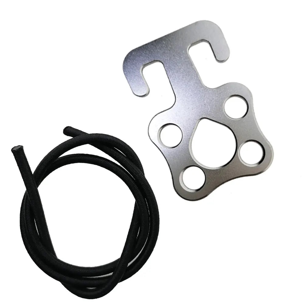 Scuba Diving Sidemount Bungee Tie Bungee Loops Sidemount Diving Plate Hook Hardware Backmount BCD Dry Suit Oasis Select 1 Piece