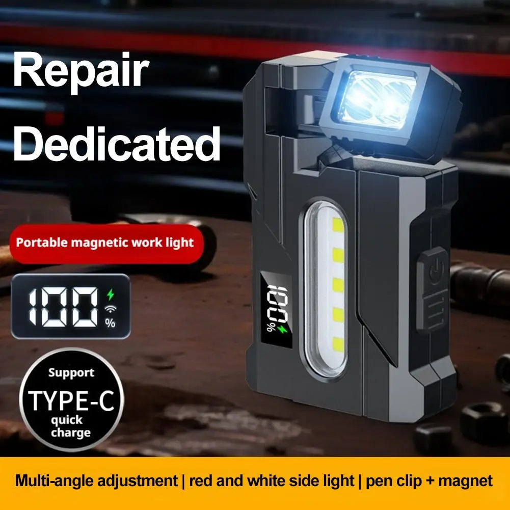 EDC G5 Magnetic Work Light 1200LM USB-C Fast Charge 7 Modes