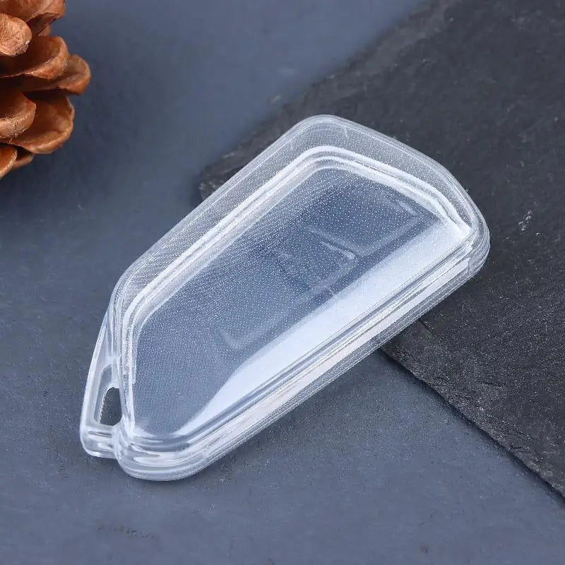 TPU Transparent Car Key Fob Case Cover Accessories For Car 8 ID.3 ID.4 Octavia A8 MK4 MK8 2022 2021 GTI R Oasis Select A1