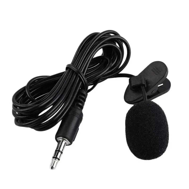 1.5m Mini Portable Lavalier Microphone Condenser Clip-on Lapel Mic Wired USB 3.5mm Type C Microphone For Laptop PC Camera Oasis Select
