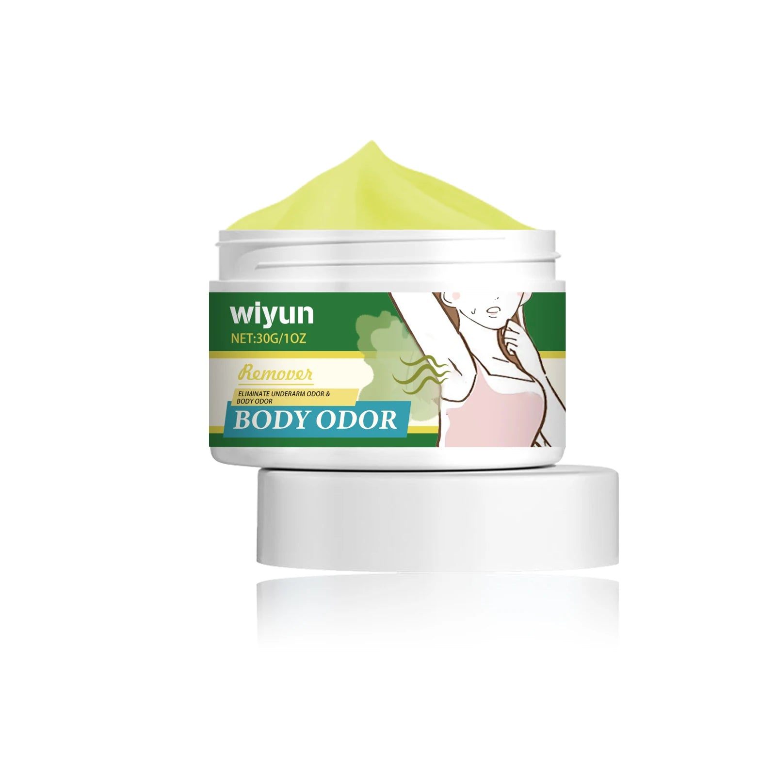 WIYUN Underarm Deodorant Cream – Natural, Long-Lasting Freshness