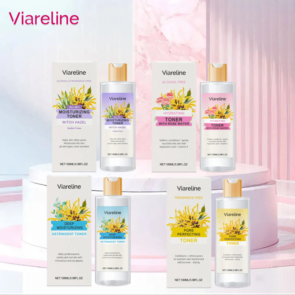 Viareline Witch Hazel Rose Toner – Hydrating & Pore-Refining 100ml