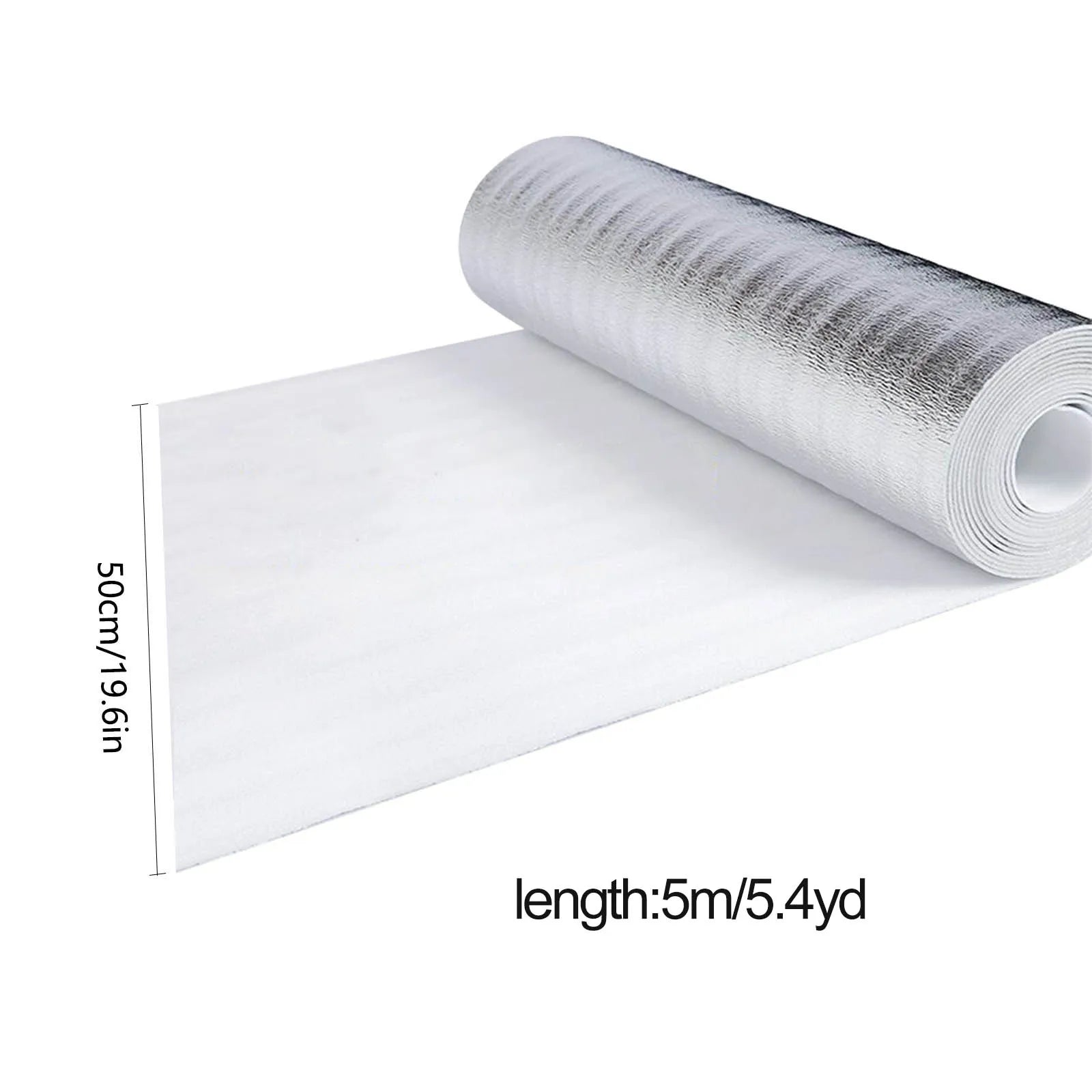 20-50cm 5M Aluminum Foil Thermal Insulation Film Save On Heating Costs Easy To Install And Cut Fit For Various Radiator Models Oasis Select