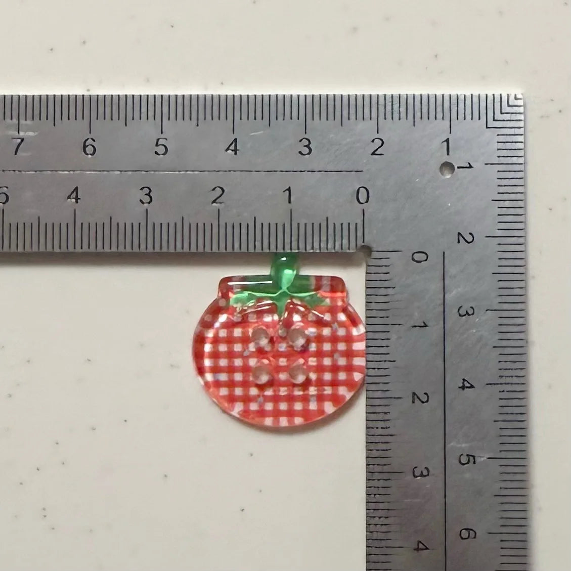 8/10/15Pcs Tomato Clear Buttons, DIY Sewing Accessories, Cute Jacket Cardigan Decoration, Button Up Garment Oasis Select
