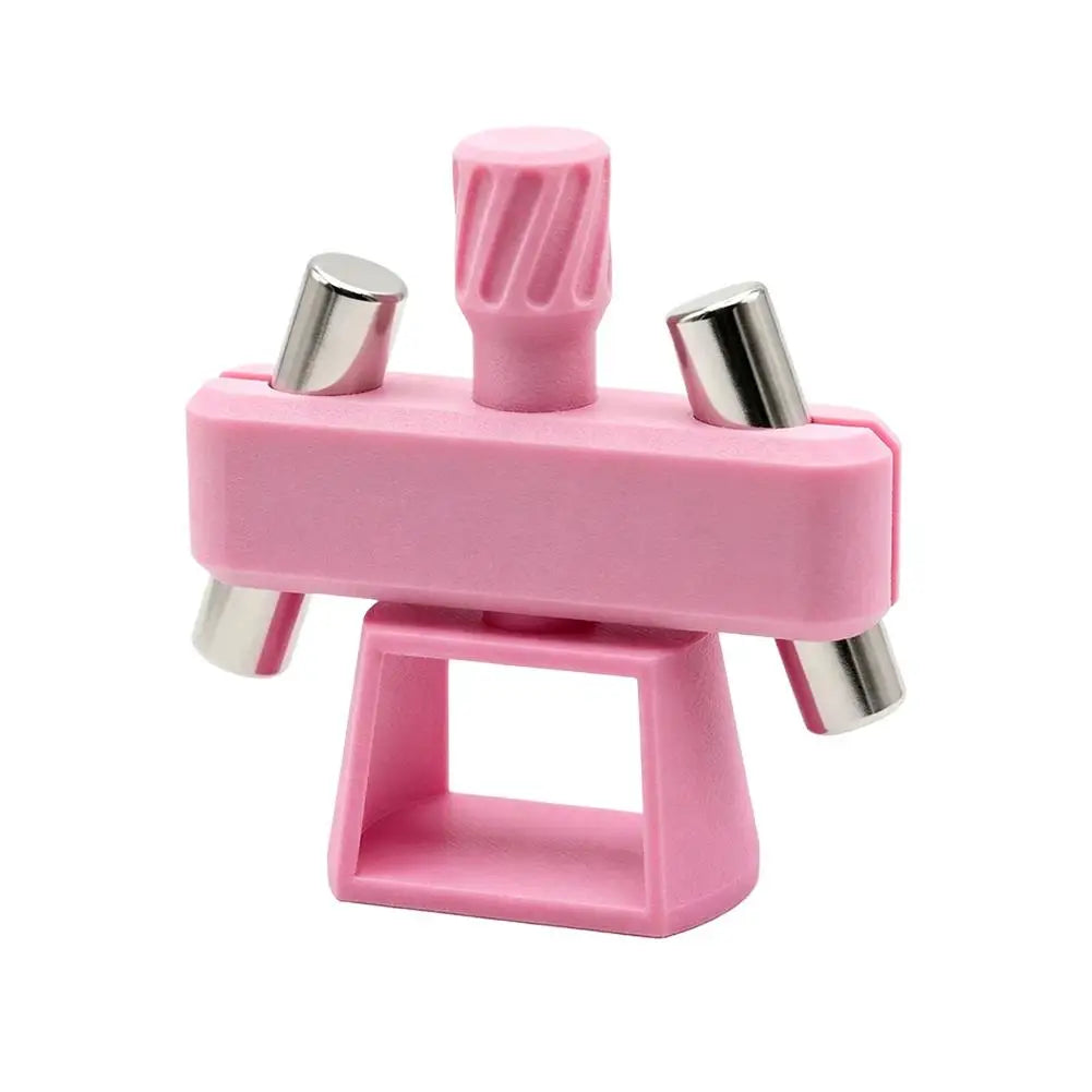 Rotating Automatic Cat Eye Magnet For Nails 3D Printed Glass Bead Effect Gel Polish Magnetic Wand Shaper Manicure Tools Supply Oasis Select pink