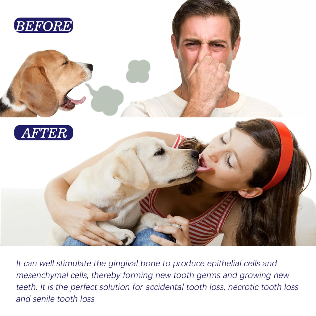 Pet Toothpaste Reduce Tartar Remove Dental Stain Eliminate Bad Breath Deodorant Whitening Dog Cat Teeth Pet Oral Care Toothpaste Oasis Select