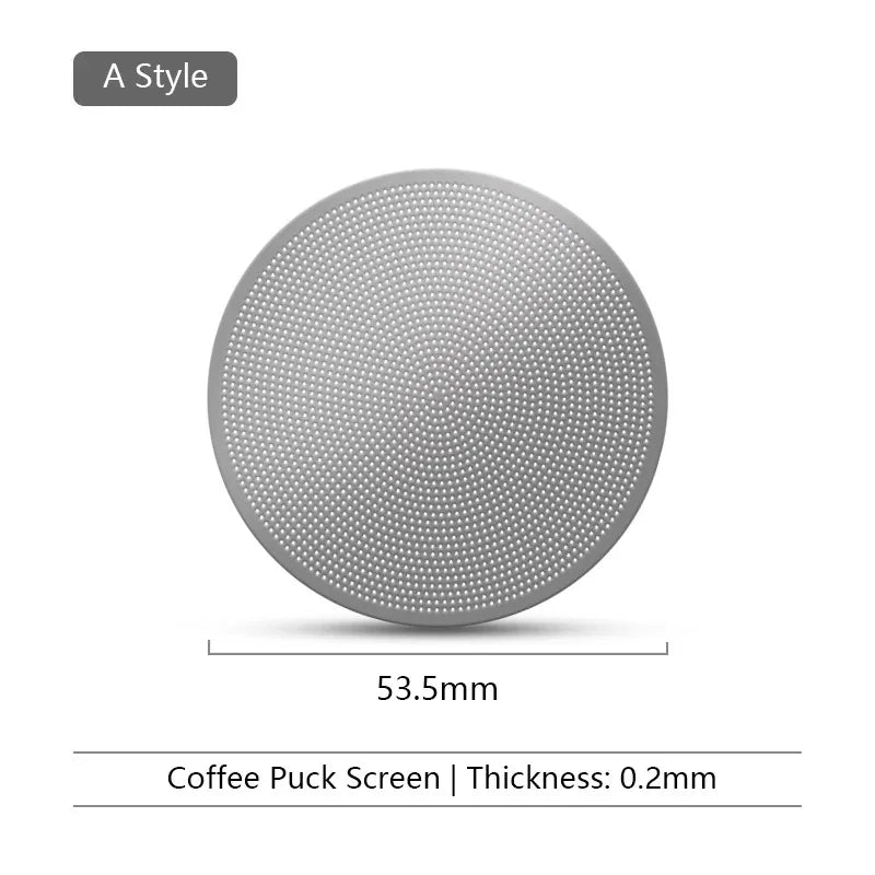 Stainless Steel Secondary Water Distribution Network Italian Coffee Machine Handle Powder Bowl Sintered Plate Filter Plate Oasis Select