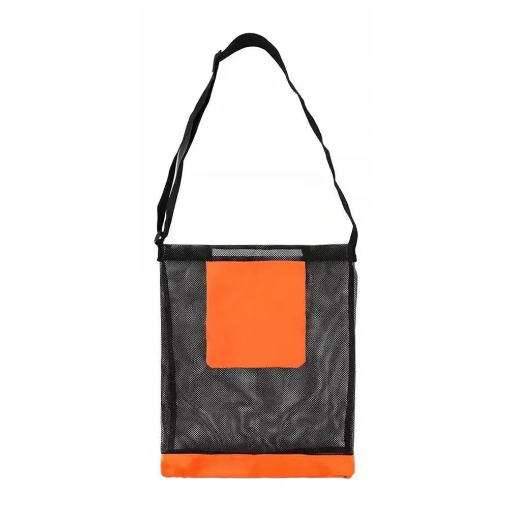 Breathable Mesh Foraging Bag – Adjustable Harvest Shoulder Tote
