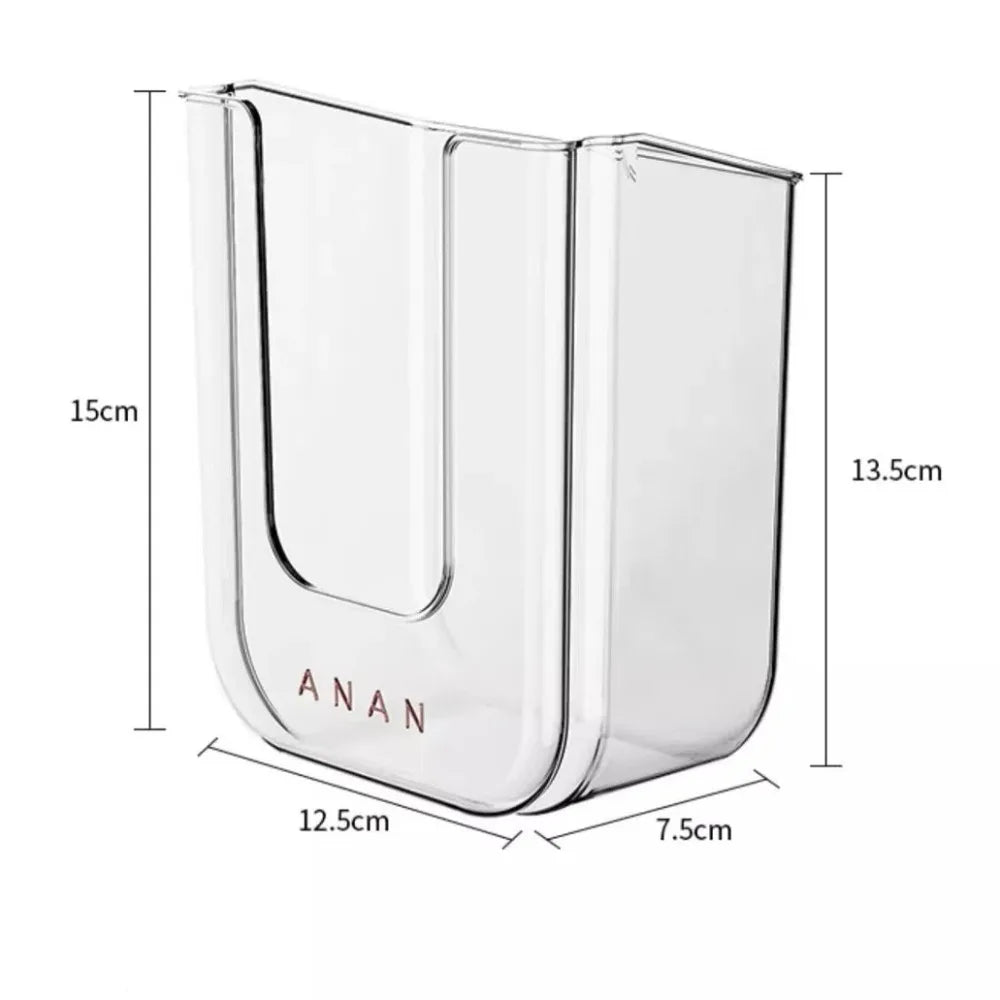Wet Tissue Storage Box with Large Opening Strong Load-bearing Wet Wipe Dispenser Wall-Mounted Self-Adhesive Toilet Paper holder Oasis Select