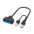 SATA to USB 3.0 Type-C Adapter Cable Up To 6 Gbps High Speed Support 2.5 Inch External HDD SSD Hard Drive 22 Pin Sata III Cable Oasis Select USB 3.0 2 interface