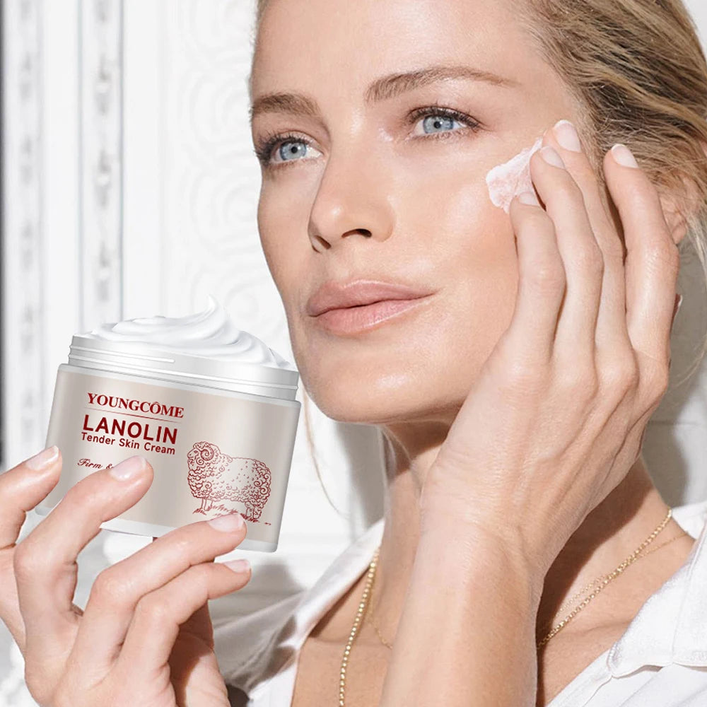 100% Pure Lanolin Cream for Dry & Itchy Skin, Cracked Lips, Breastfeeding, Baby Care, Moisture-Rich, Nursing Essentials & Petrol Oasis Select