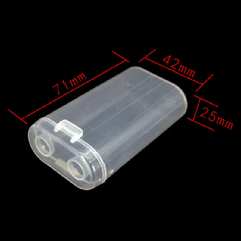 Waterproof 18650 Battery Plastic Storage Box Rechargeable Battery Power Bank Plastic Cases Durable 18650 Battery Holder Case Oasis Select one size