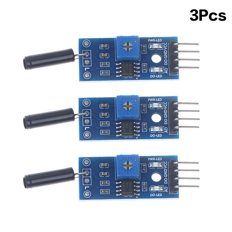 1/3/5Pcs Vibration Sensor Module SW-1801P Switch Alarm Module High-sensitivity Normally Open Vibration Switch Module Oasis Select A2
