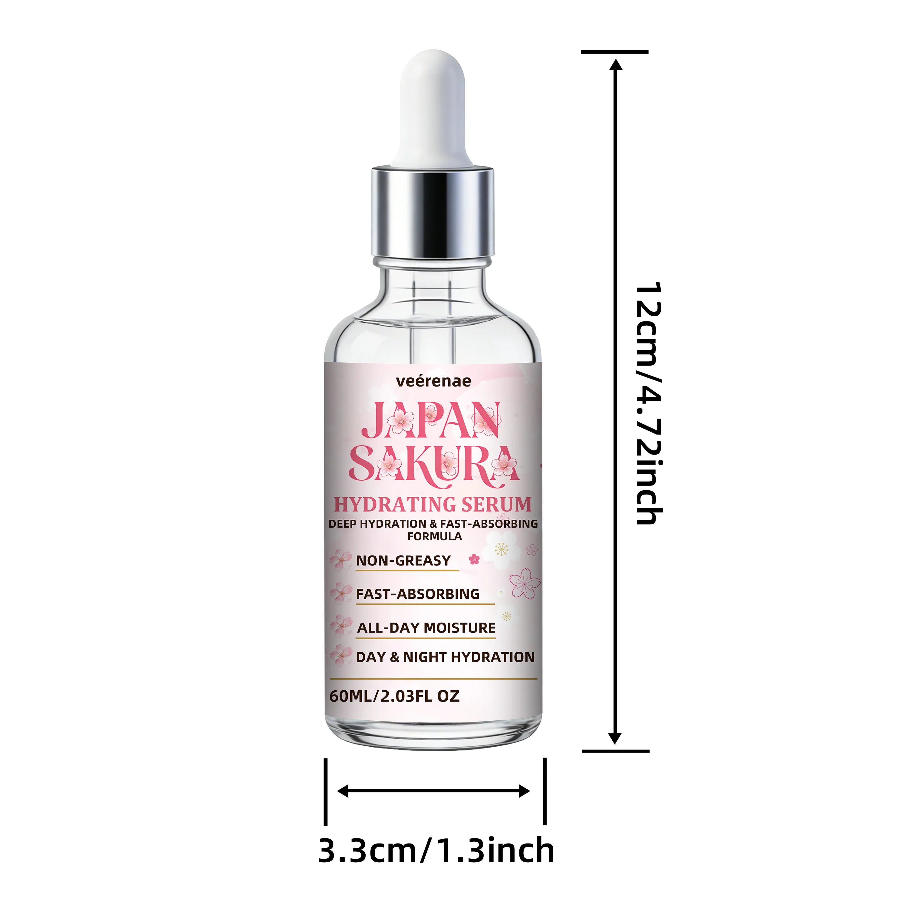 Japan Sakura Hydrating Face Serum – Lightweight Moisturizer