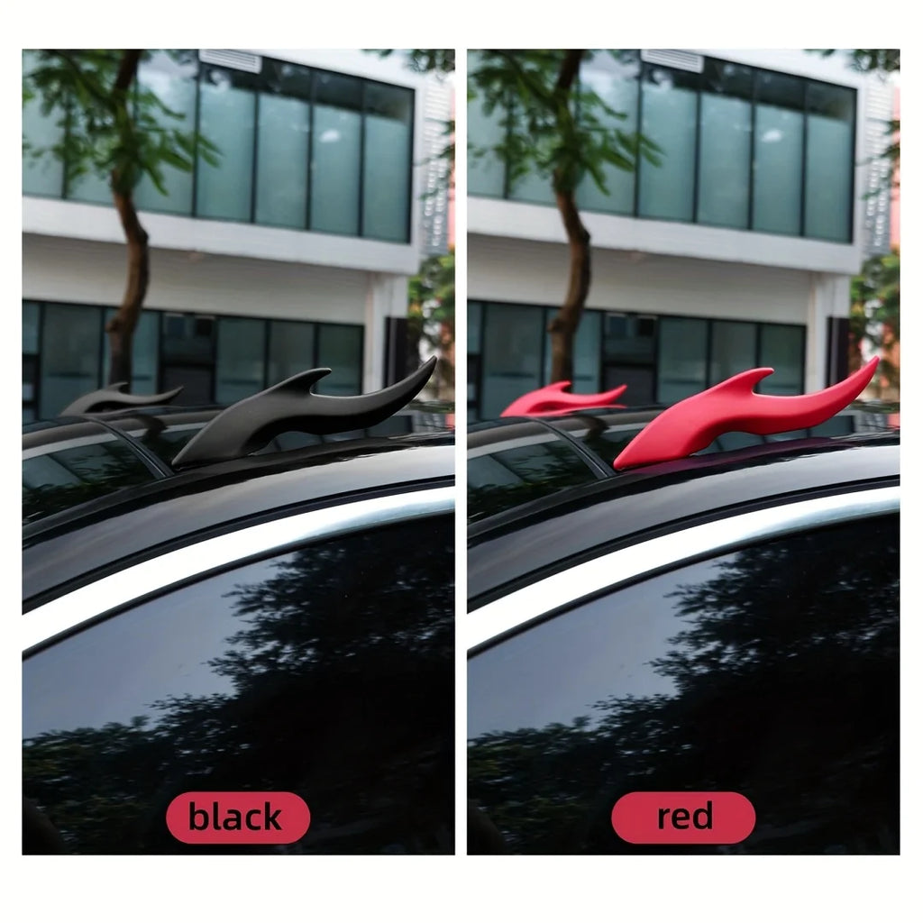 3D Dragon Horn Car Roof Decoration Sticker for SUV & Sedan