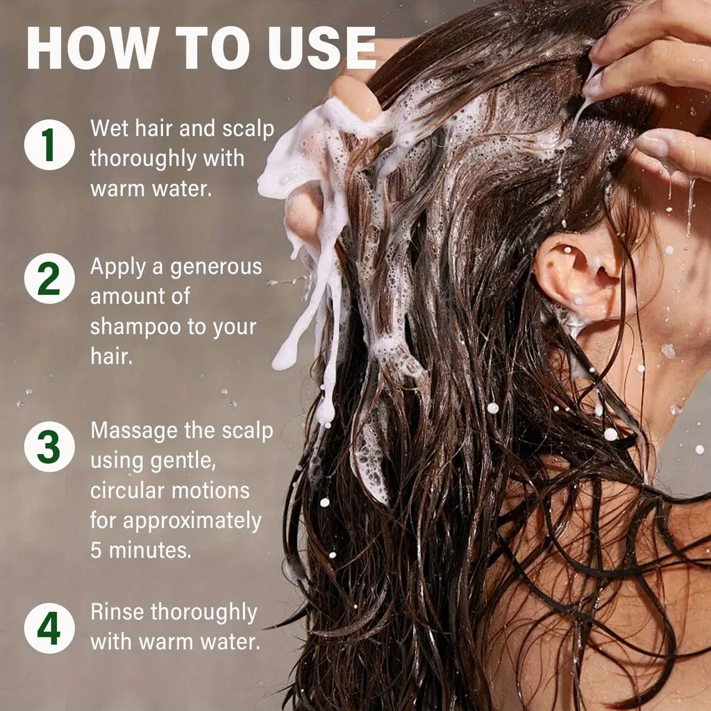 Organic Batana Oil Shampoo with Rosemary | All Hair Types Nourishing Shampoo Oasis Select