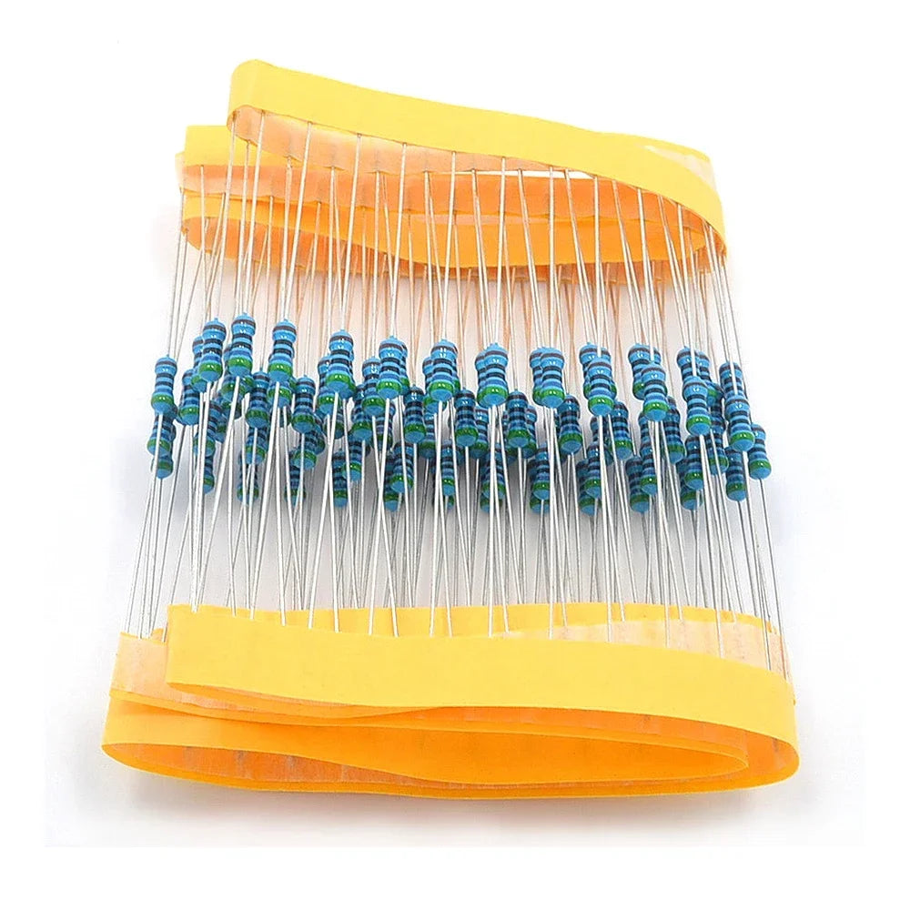 100Pcs 560 Ohm Resistors 1% 1/4W Metal Film – LED & DIY