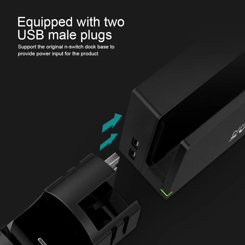 iPega 6-in-1 Nintendo Switch Joy-Con Charging Dock Stand