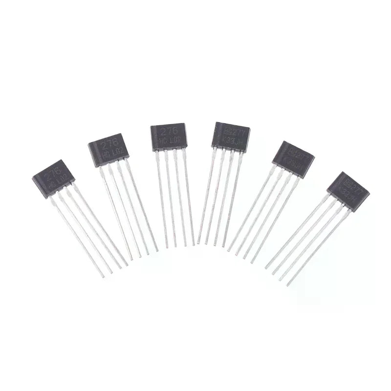 10pcs Fan Motor Hall ATS276 ATS276 AH277 YS276 EG276 276 276G 276H ATS276H ATS276G AH276 SS276 HAL276 MARKING 276 ATS277 SIP-4 Oasis Select
