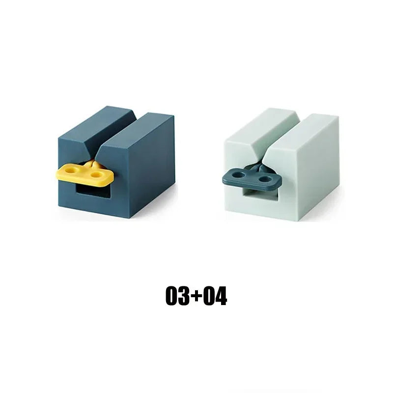 1 roller tube toothpaste squeezer, toothpaste holder, bathroom rotary paste dispenser Oasis Select B-2pcs 03-04